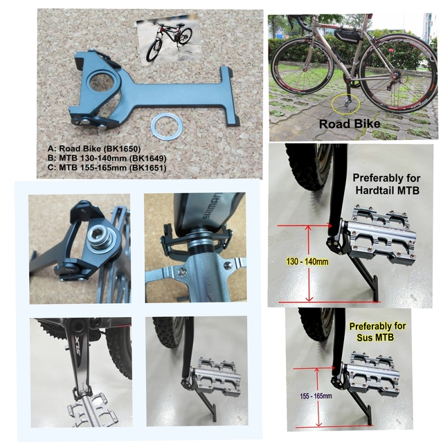 crank arm bike stand