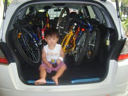 How I fit 5 bikes and a baby into my Honda Odyssey | Togoparts Rides