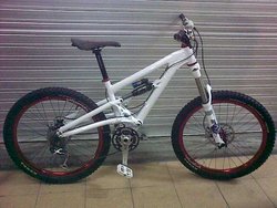 2010 Santa Cruz Bullit White Small | Togoparts Rides