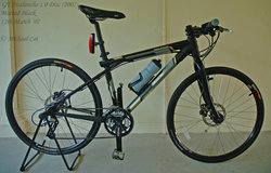 GT Avalanche 1.0 Disc 2007 Matted Black Hybrid | Togoparts Rides