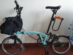 2018 Brompton Black Edition Turkish Green | Togoparts Rides