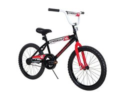 Dynacraft Magna Throttle Boys BMX Street/Dirt Bike 20", Black/Red/White (Agen Sbobet Terpercaya) | Togoparts Rides