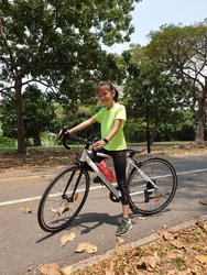 triban easy women's road bike