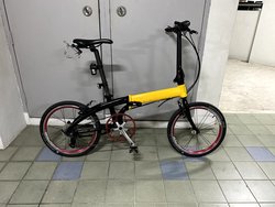 Yellow/Black Tern Link D8 | Togoparts Rides