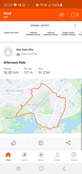 Strava usage on Woodlands - Yishun loop | Togoparts Rides