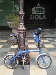 ALEOCA CARTILLA Custom 16inch folding bike | Togoparts Rides