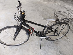 Black Trek Bontrager bike | Togoparts Rides