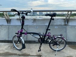 Brompton Black  | Togoparts Rides