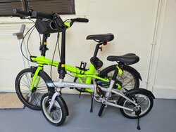 Our first folding bikes | Togoparts Rides