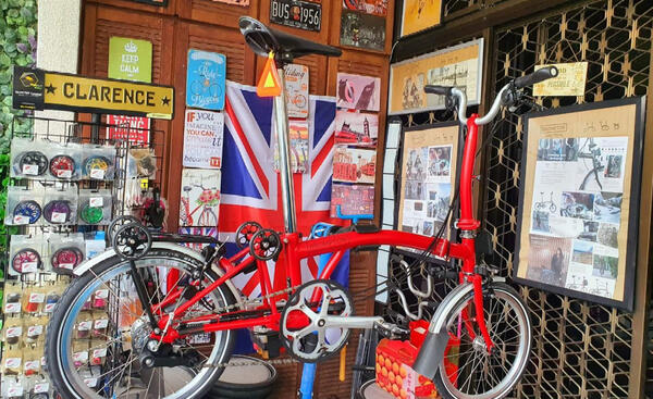 Brompton M6L House Red | Togoparts Rides