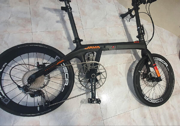 Java Aria- Black/Orange | Togoparts Rides