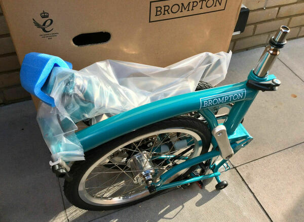 Available New Stock Brompton B75 6-speed Unisex Folding Blue Bike New IN-BOX - Available Fast Postage | Togoparts Rides