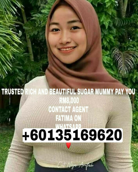 Sugar mummy pay you RM8,000. Contact agent fatima on WhatsApp +60135169620  | Togoparts Rides