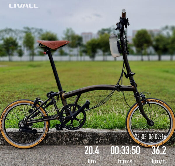 Brompton H6L Black Edition Premium | Togoparts Rides