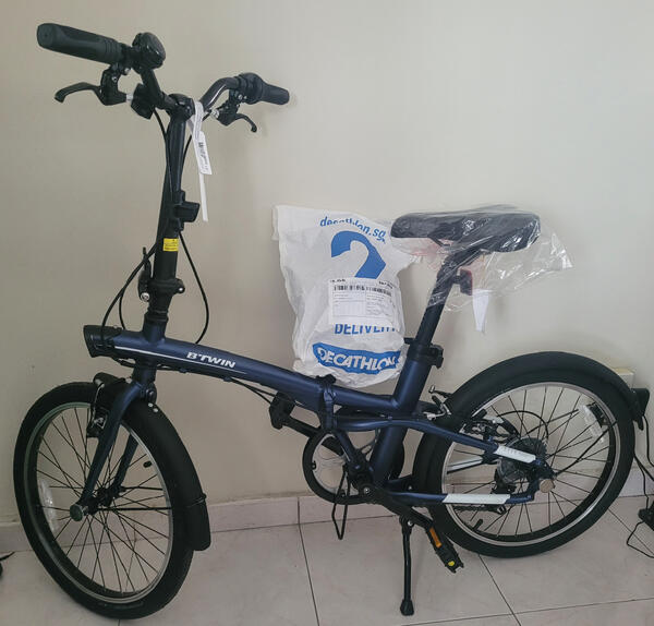 Btwin Tilt 500 Folding Bike  | Togoparts Rides