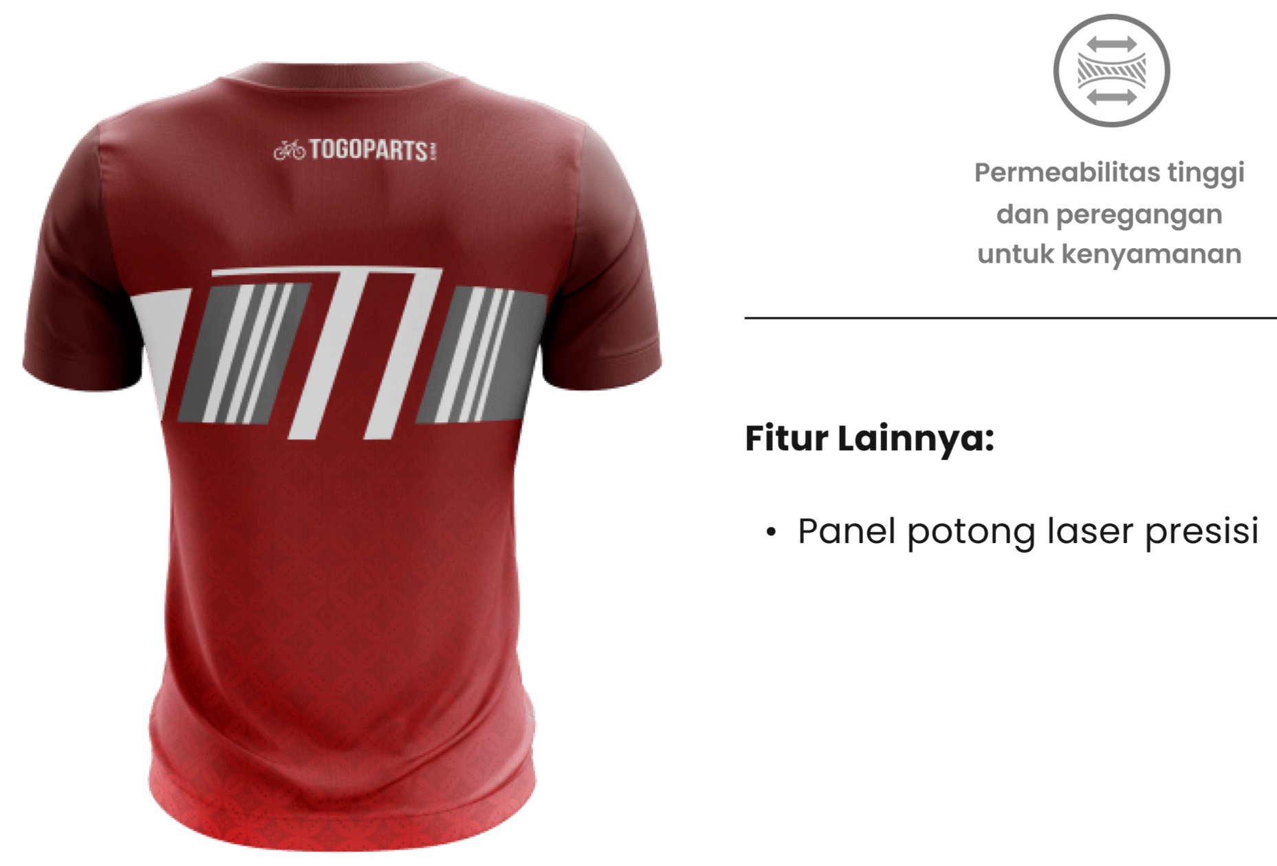 TOGOIDN77 Jersey | Back