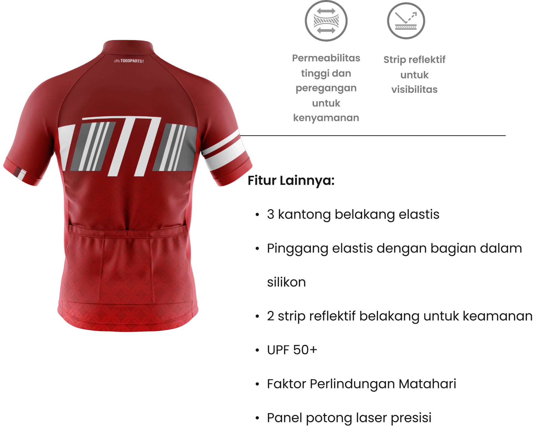 TOGOIDN77 Jersey | Back