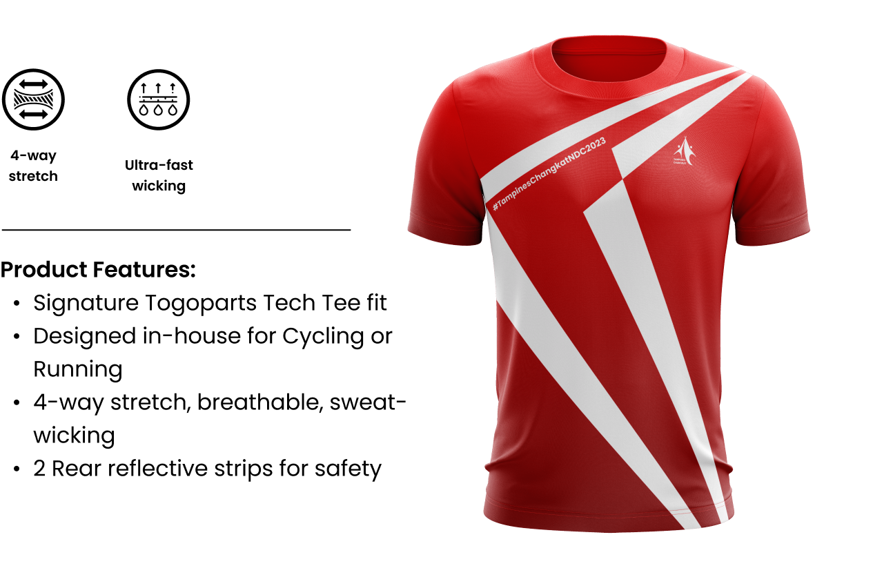 TOGORIDE2023 Tee | Front