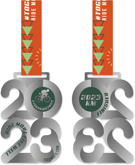TOGORIDE2023 Medal