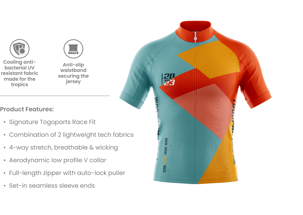 TOGORIDE2023 S1 jersey | Front