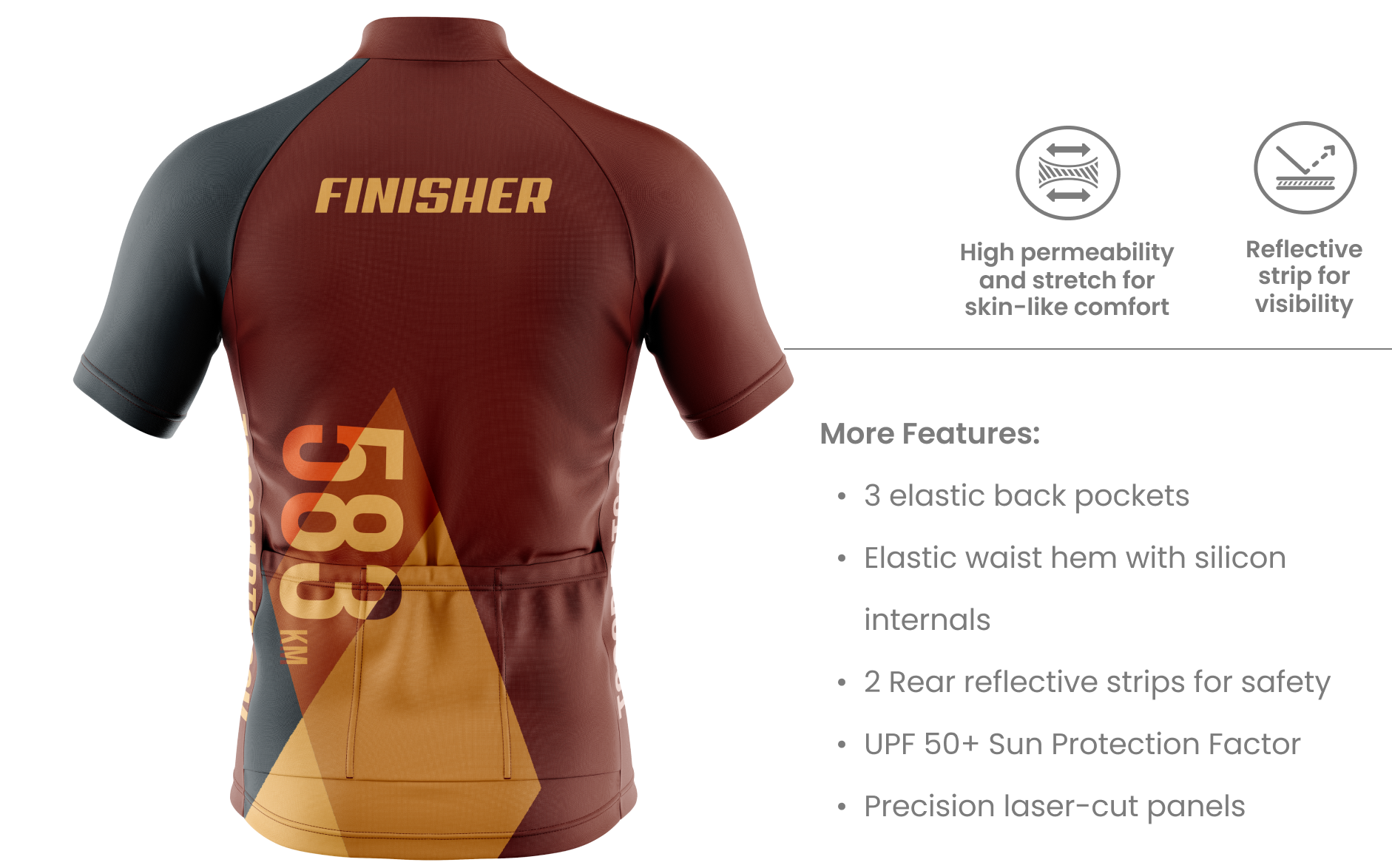 TOGORIDE2023 S1 jersey | Back