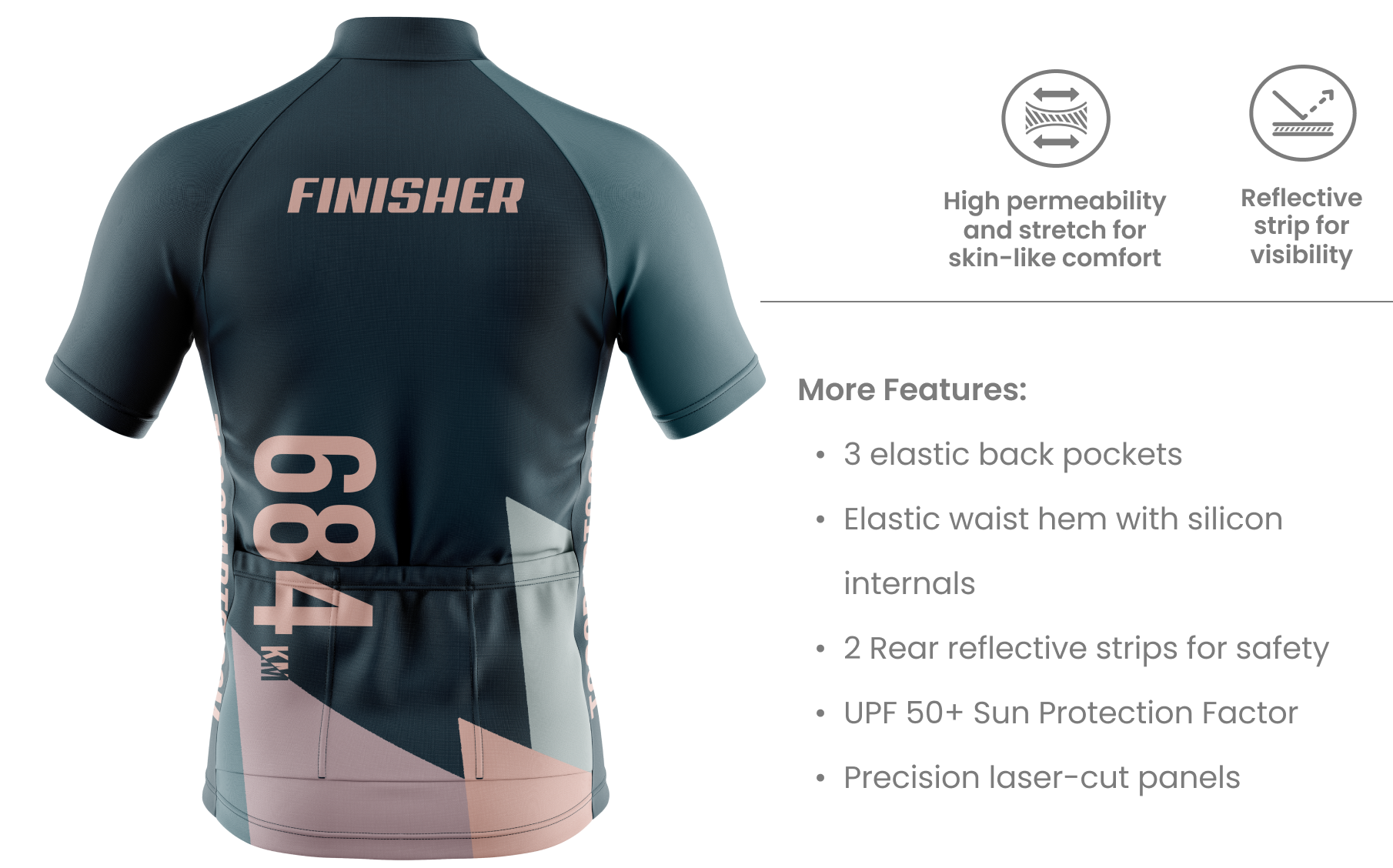 TOGORIDE2023 S1 jersey | Back