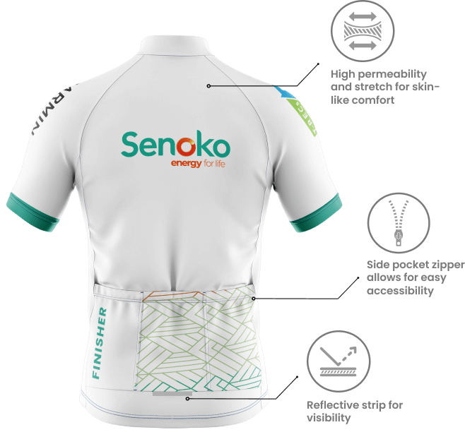 Senoko Jersey | Back