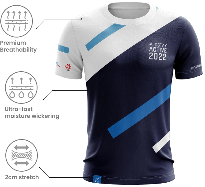 JCStayActive T-Shirt | Front