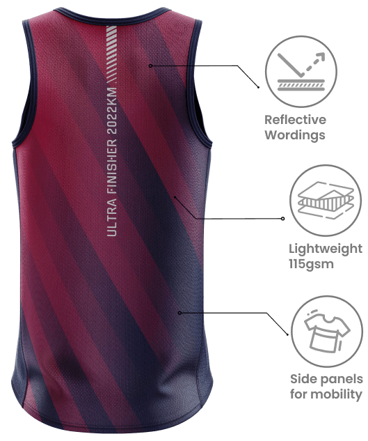 JCStayActive Singlet | Back