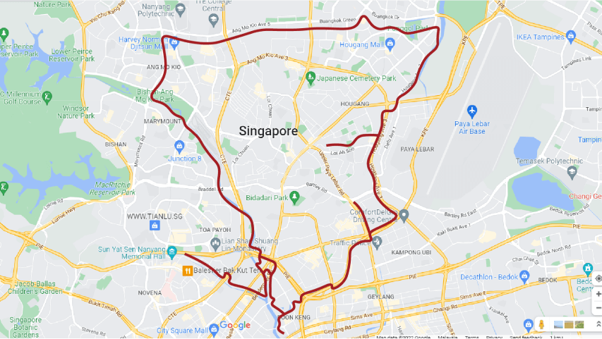 SGRTI Routes | Front