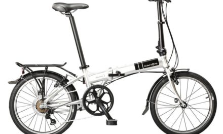 A foldable bike that unfolds in seven seconds and doubles as a storage unit!