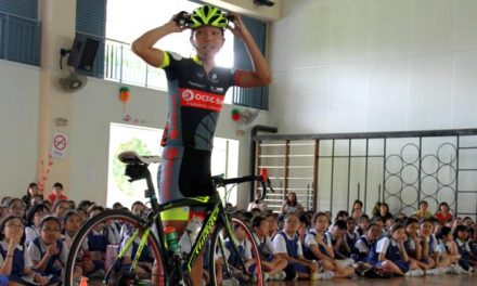 OCBC Cycle Singapore Takes Safe Cycling Message to School