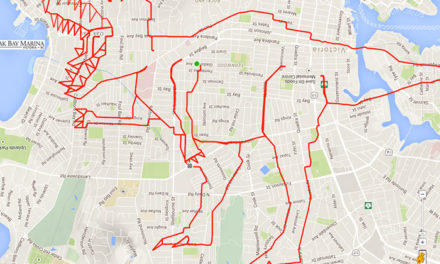 Strava Artist Stephen Lund and The Art of Sketch-As-You-Ride