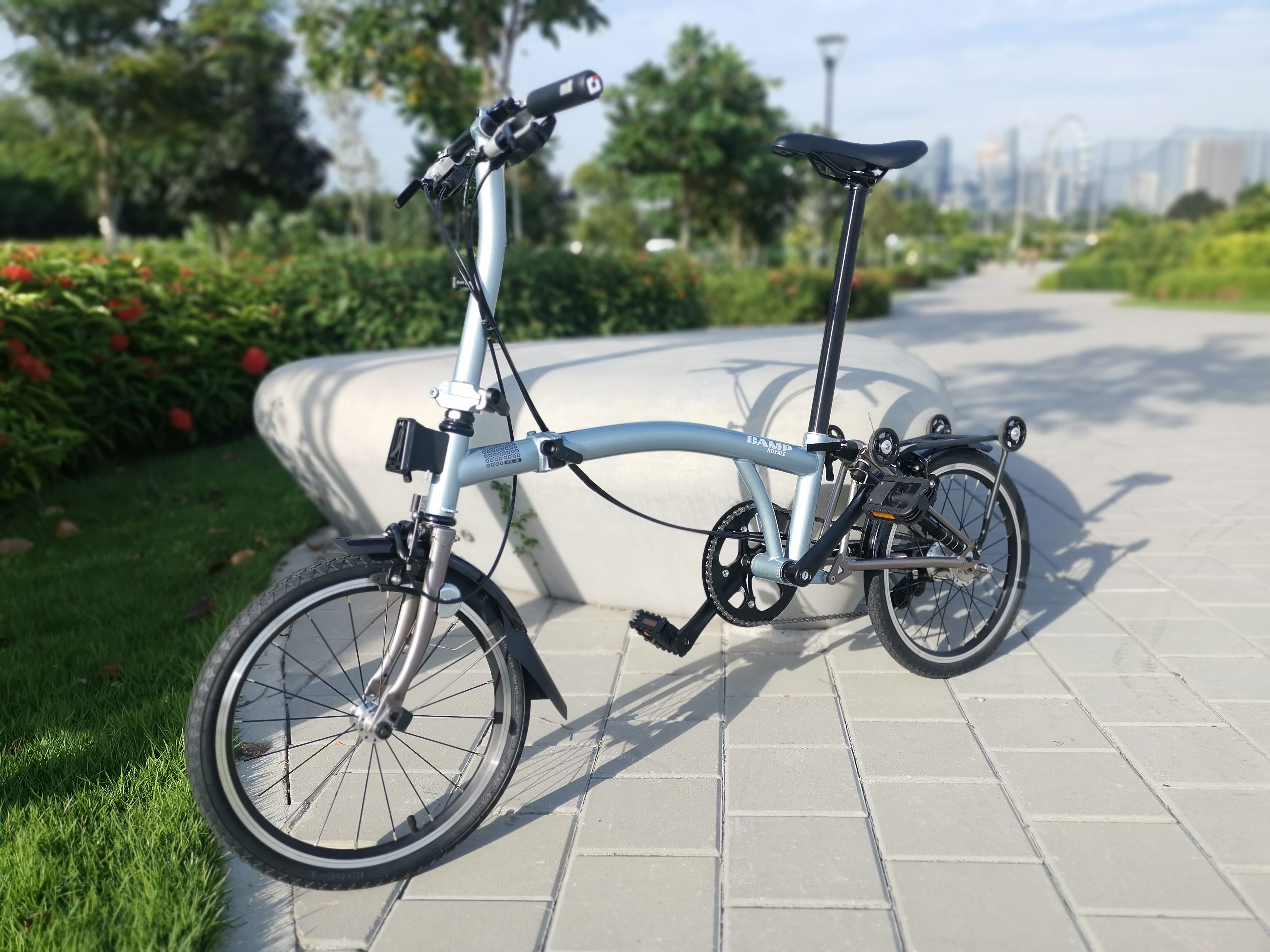 Camp royale sales folding bike